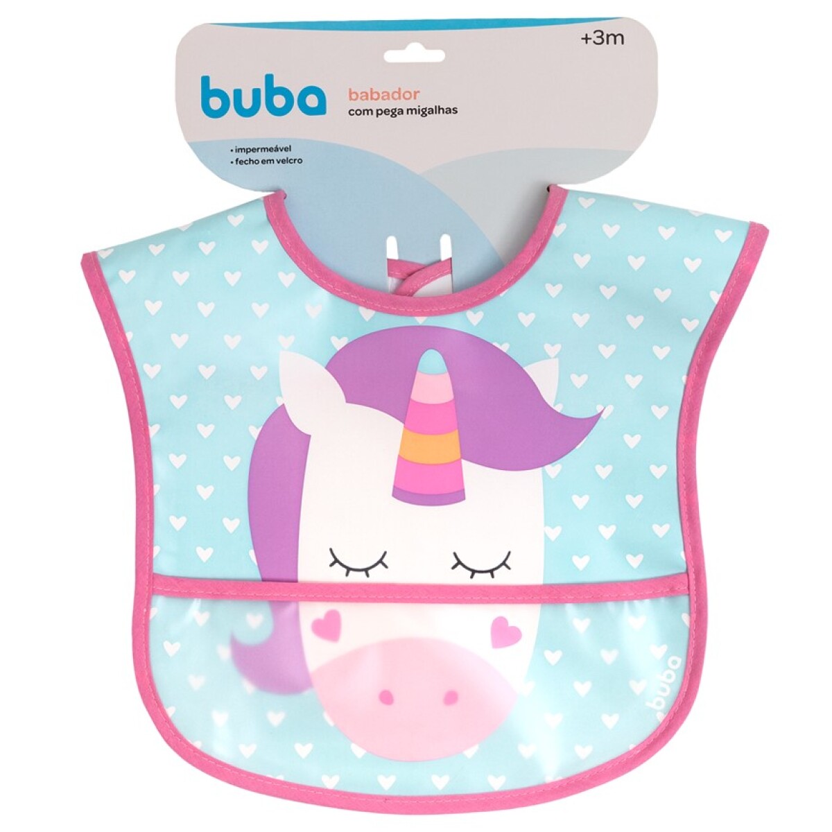 Babero alimentacion BUBA animals - Unicornio 
