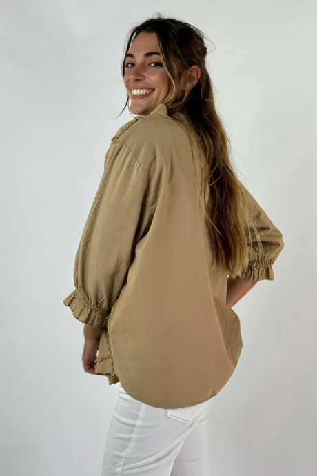 BLUSA SOLARA camel l/xl