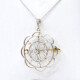 Colgante/ Prendedor en Oro 18 K Brillante, Diamantes Y Perlas De Cultivo Colgante/ Prendedor en Oro 18 K Brillante, Diamantes Y Perlas De Cultivo