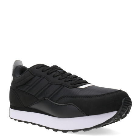 Championes de Mujer Topper Negro - Blanco