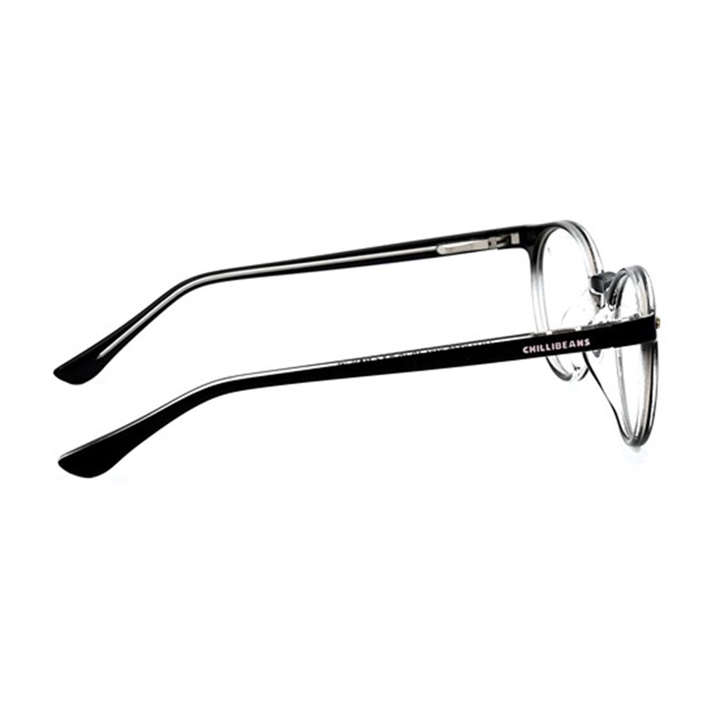 Lentes de vista Colecao P1 2026 Redondo Negro/Negro