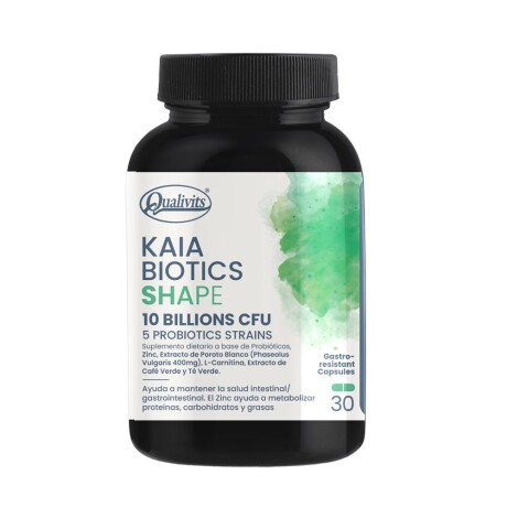 Kaia Biotics Shape 30 Cáps Qualivits Kaia Biotics Shape 30 Cáps Qualivits