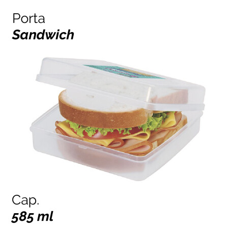 Porta Sandwich 585ml Unica