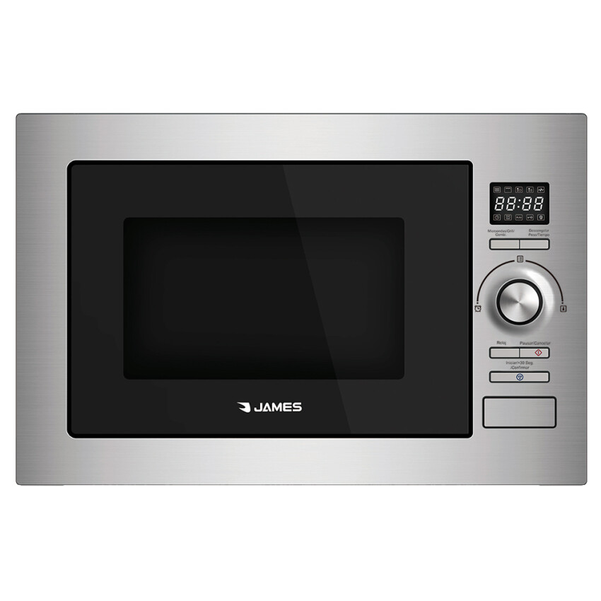 Microondas de empotrar James 28 Lts. inox. digital Microondas de empotrar James 28 Lts. inox. digital