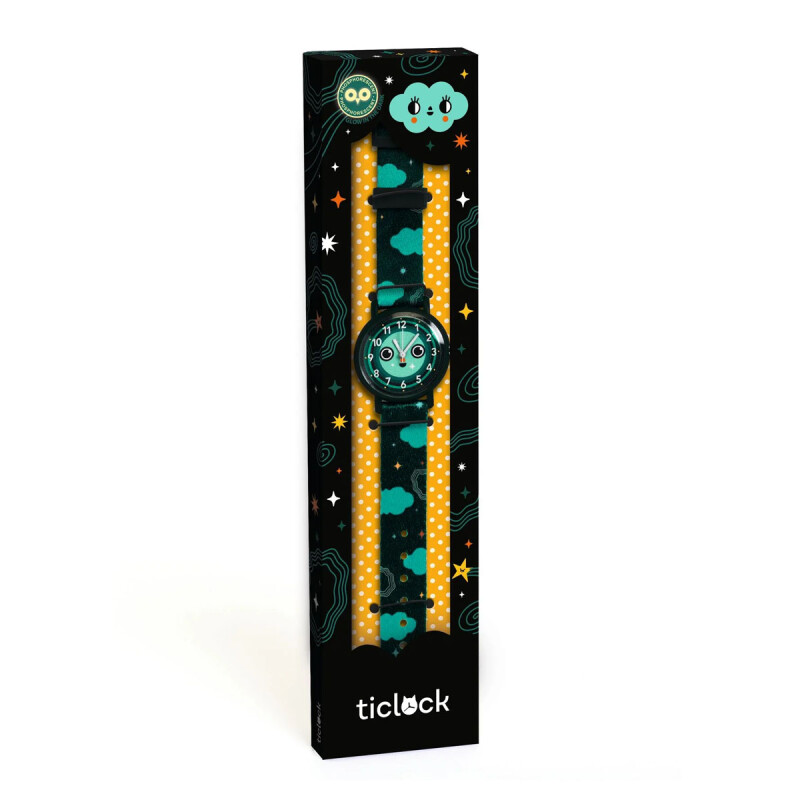 Reloj infantil Noche Ticlock Djeco Reloj infantil Noche Ticlock Djeco