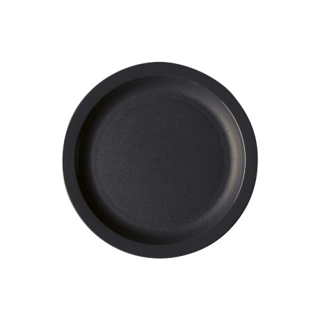 Plato Llano de Policarbonato Negro 14 cm Plato Llano de Policarbonato Negro 14 cm