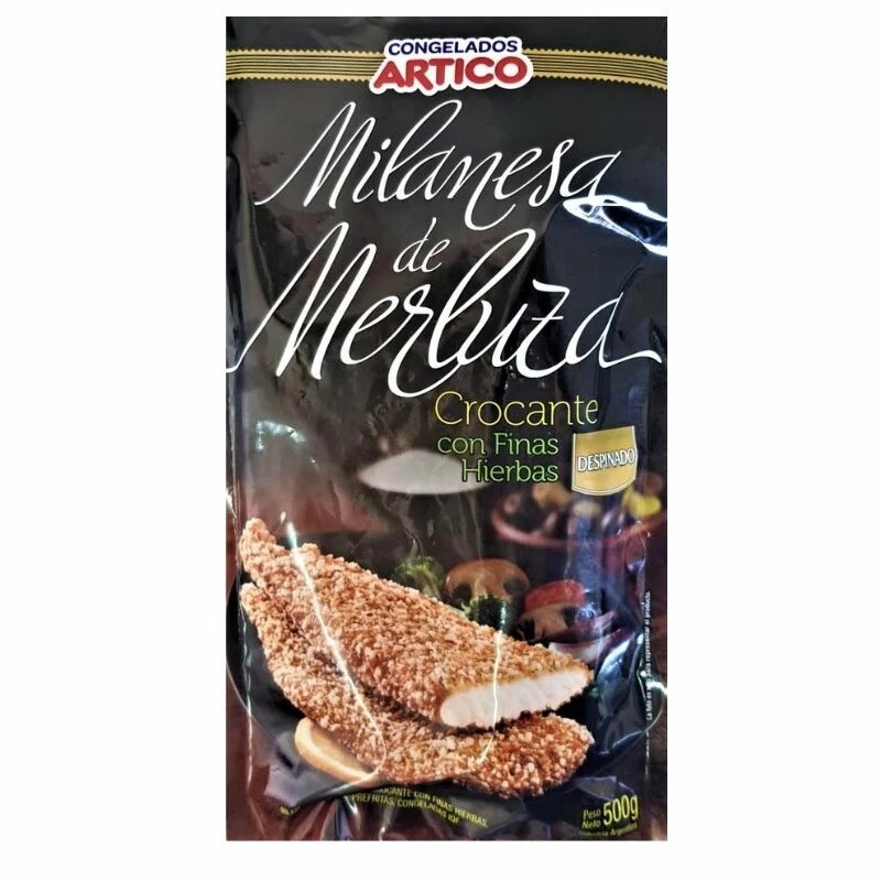 Milanesa de merluza crocante Ártico - 500 gr Milanesa de merluza crocante Ártico - 500 gr