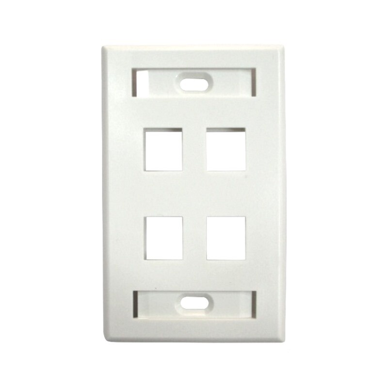 FACE PLATE 4 PUERTOS FACE PLATE 4 PUERTOS