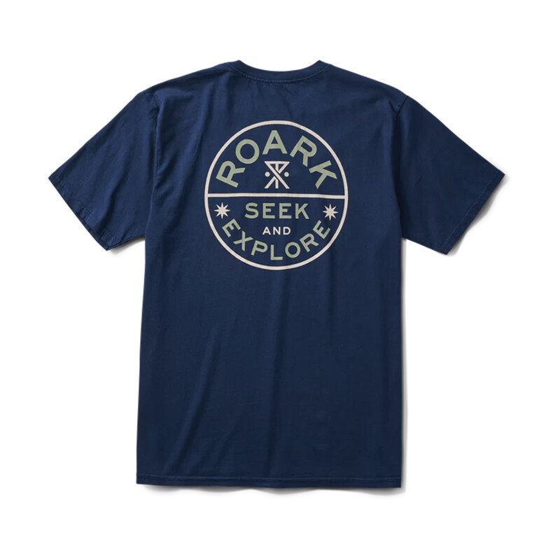 Remera Roark Seek & Explore Signet - Azul Remera Roark Seek & Explore Signet - Azul