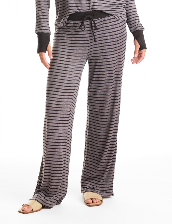 Pijama Con Pantalon NEGRO/GRIS