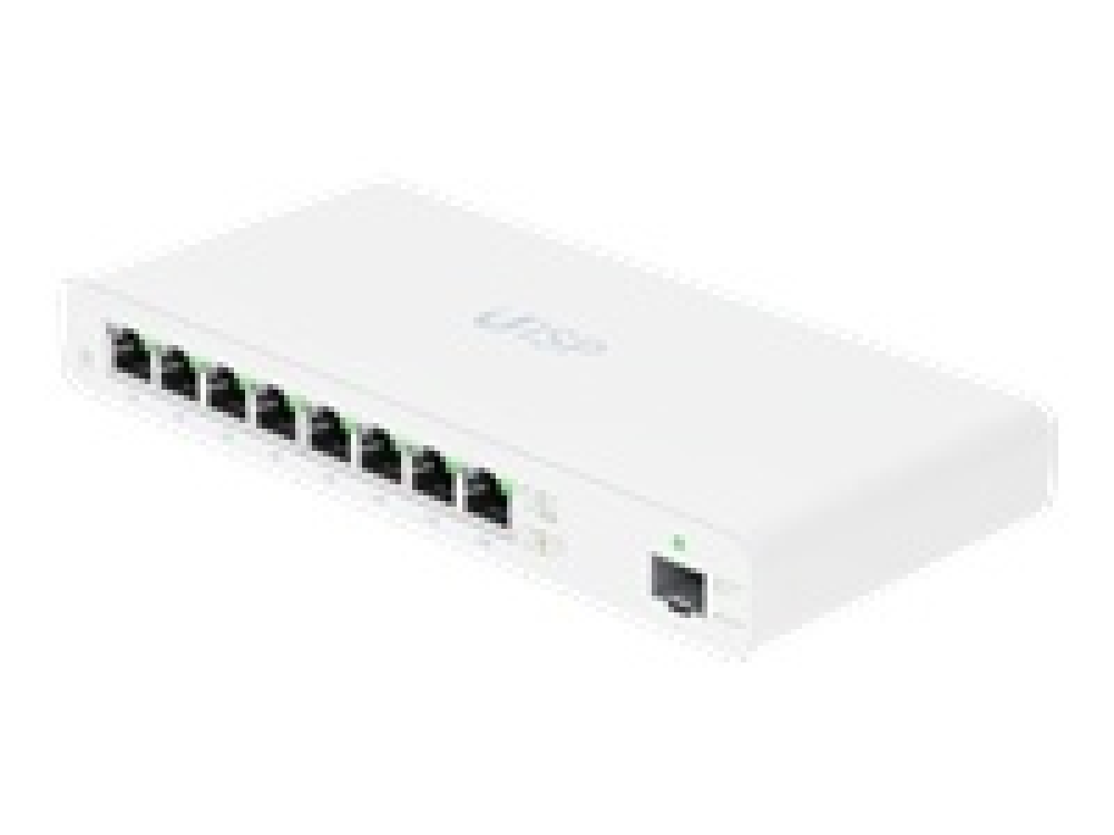 Ubiquiti UISP UISP-R - Router conmutador de 8 puertos - 1GbE 