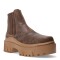 Botas de Mujer Miss Carol NING de cuero con elástico Marrón