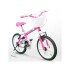 Bicicleta Track Pinky Aro 16 Gris/Rosado Bicicleta Track Pinky Aro 16 Gris/Rosado