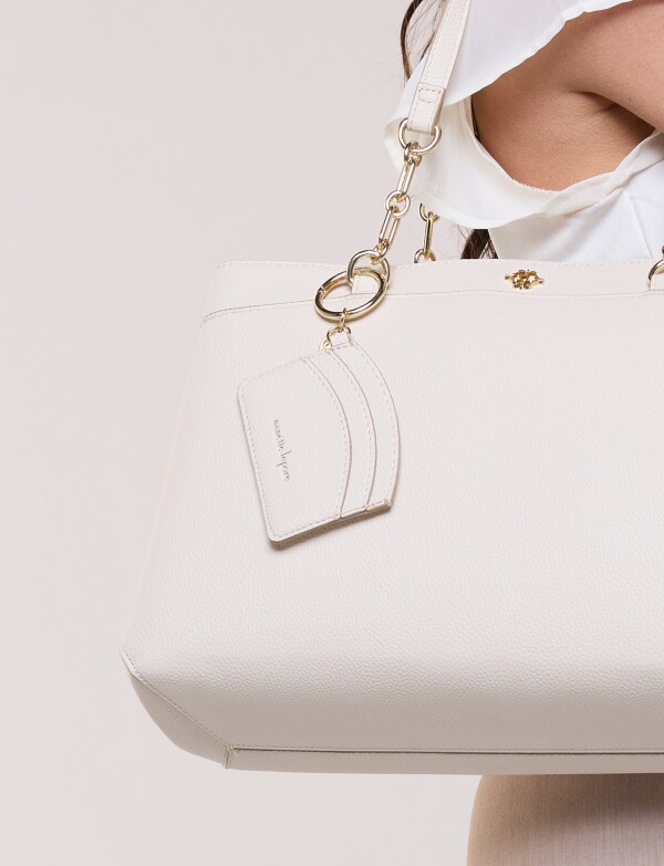 Cartera Brantley BEIGE CLARO
