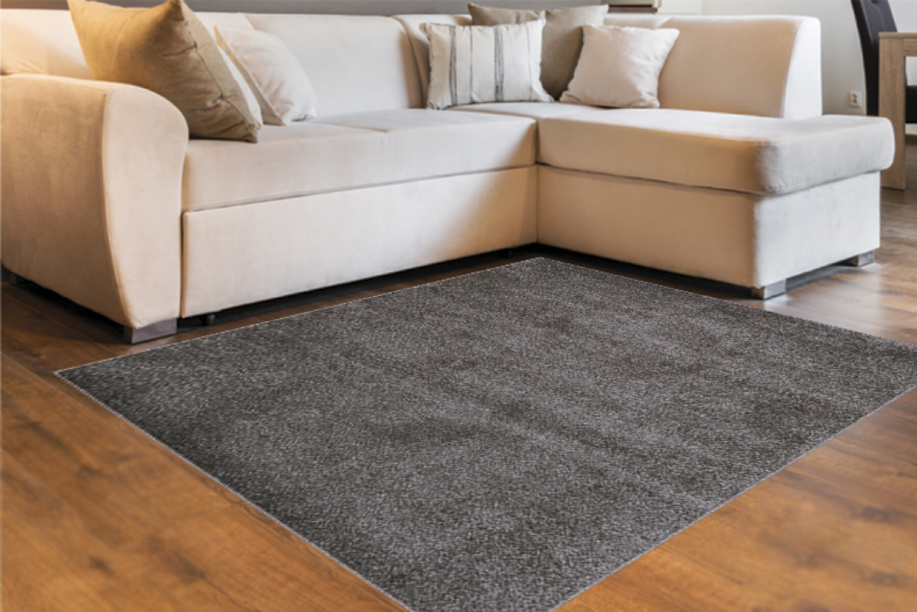 Alfombra Realce Liso Verde Fendi - 150*200 