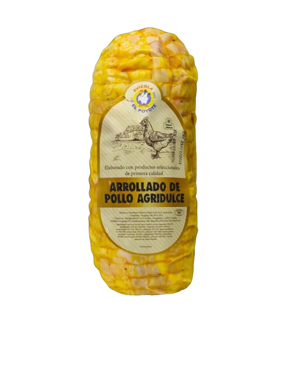 ARROLLADO DE POLLO AGRIDULCE APROX 1KG 