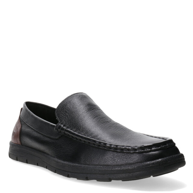 Zapatos de Hombre Lombardino Casual Koleos Negro