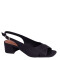 Sandalias de Mujer Bottero Cruzada Con Tira Trasera Negro