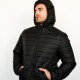 Campera Puffer Liviana Black