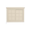Cortina Roller Rústica Lumax Colores 1.6 X 2.0 M Calidad Beige