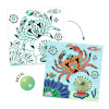 Dibujo para colorear brillantes Bajo el mar Djeco Dibujo para colorear brillantes Bajo el mar Djeco
