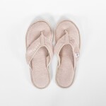 Zapatilla de Cama Velour Beige M