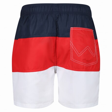 Short Wrangler de Hombre -Short Crown-L530005WRANAVYREDWHITE ELD