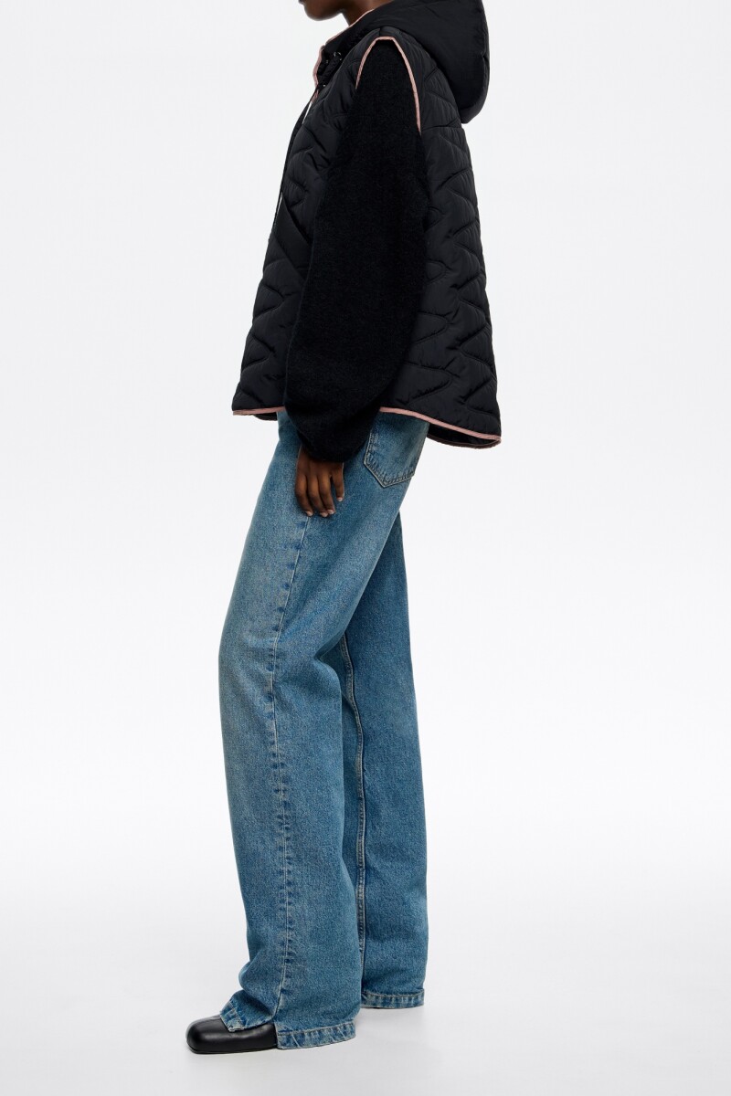 CHALECO ACOLCHADO Negro