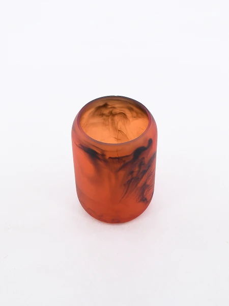 PORTACEPILLO AMBAR TERRACOTA