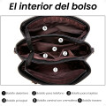 Bolso Cartera de Hombro y de Mano de Lujo Negro