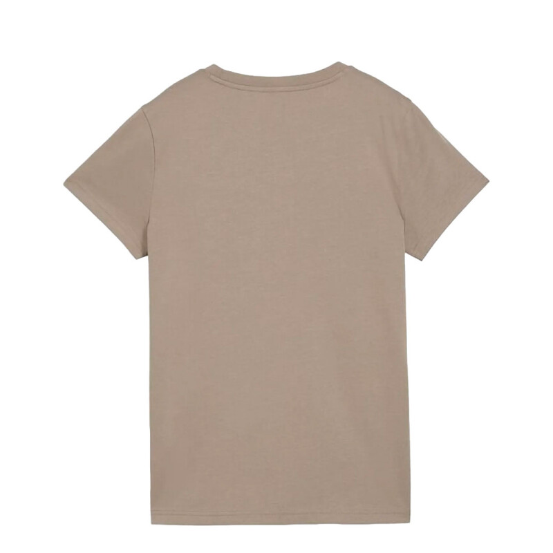 Remera de Mujer Puma Ess N°1 Logo Tee Beige