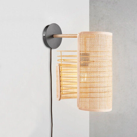 LUMINARIA DE PARED BRENDA Luminaria de Pared Brenda Wood