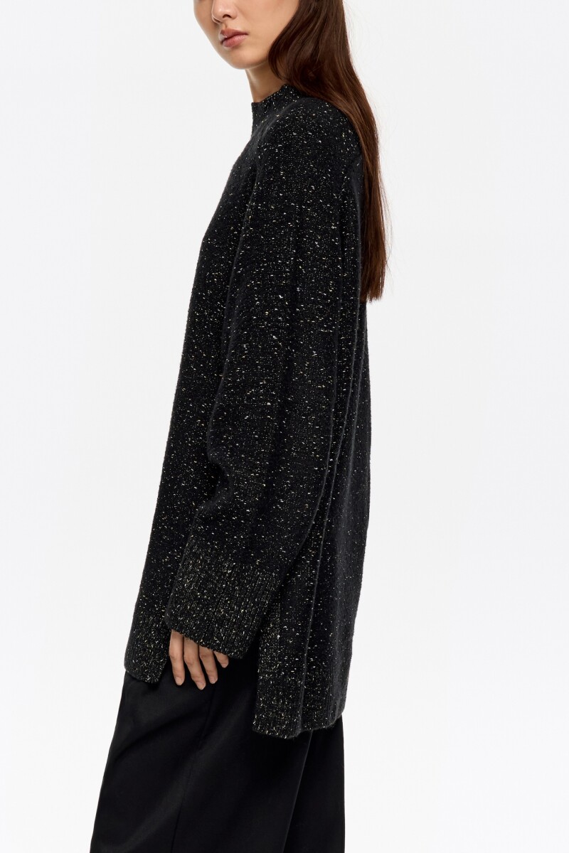 SWEATER TEJIDO Negro