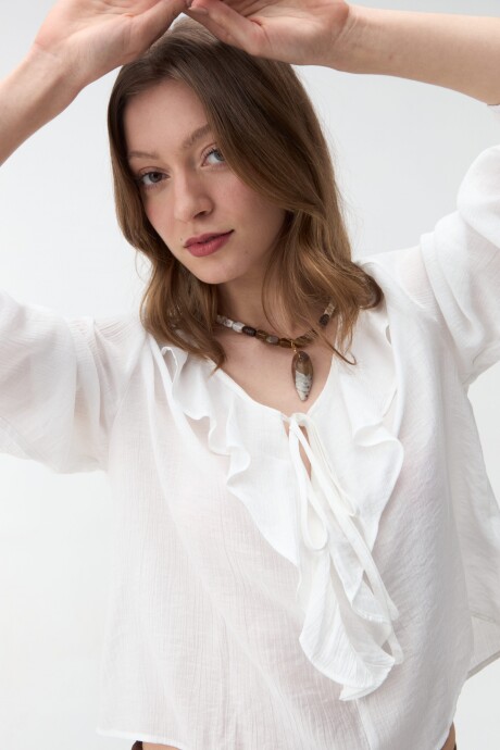 BLUSA NAIREL Blanco