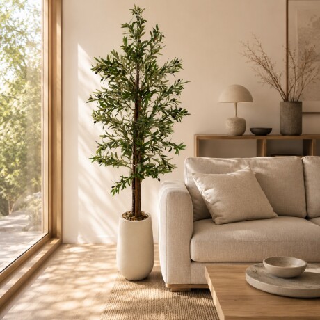 Planta Artificial - Olivo - Alto 1.9m Planta Artificial - Olivo - Alto 1.9m