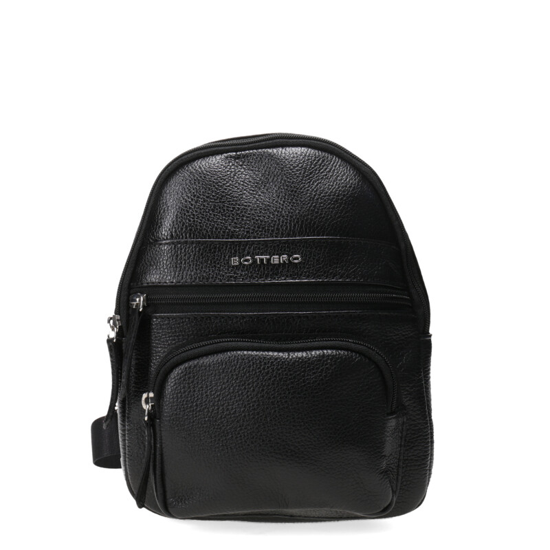 Mochila Bottero mediana Negro