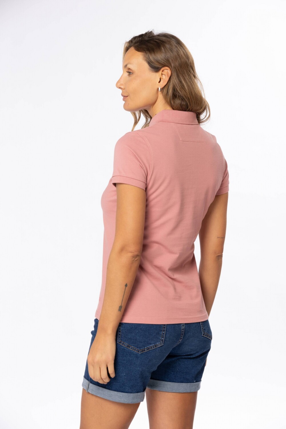 POLO PIQUE LISA Coral