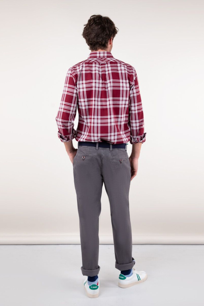 Camisa Tartán El Ganso Roja