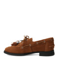 Zapato de Mujer Bottero Mocasin Marrón Caramelo