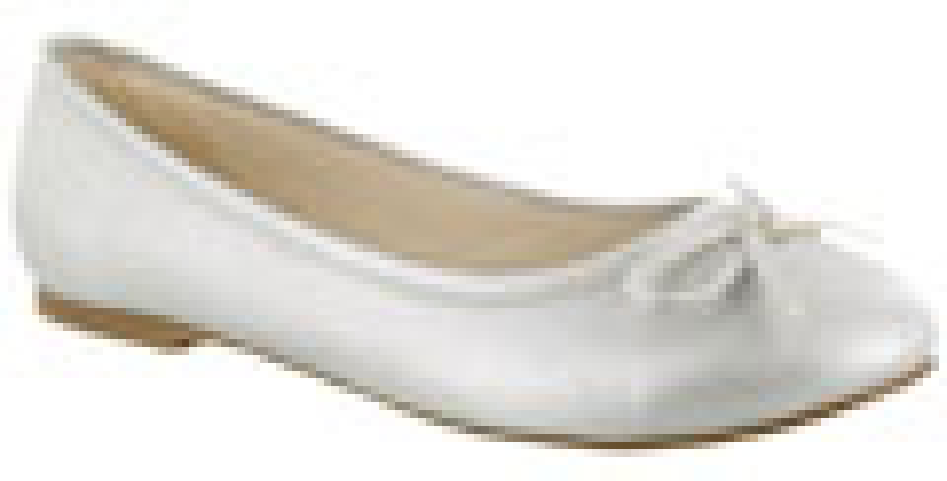 Ballerinas Infantiles Croco Kids - Plateado 