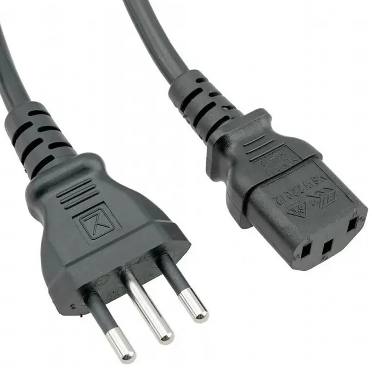 Cable De Alimentación 3 En Linea Anbyte (c13) 1.5m 