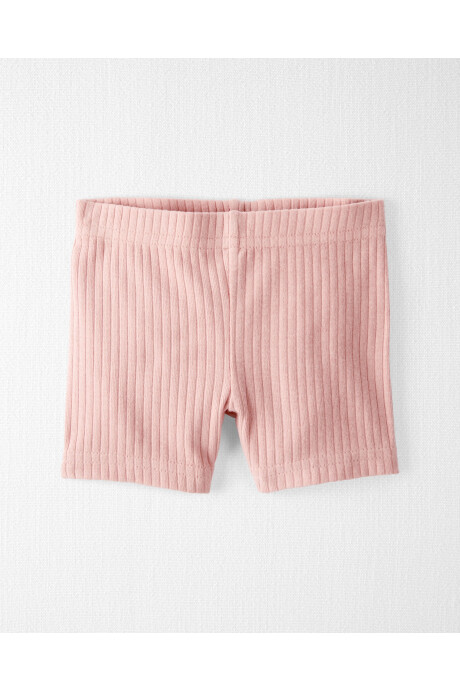 Set dos piezas de algodón orgánico, short y musculosa, diseño frutillas Sin color