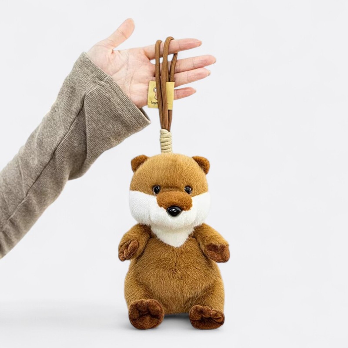 Peluche Colgante Bebé - Nutria 