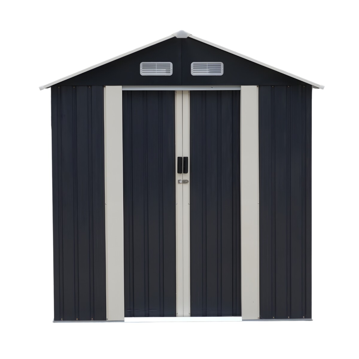 Caseta Galpon Jardin Lumax meridan Gris Oscuro 196x131x204 