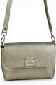 Morral con solapa chico Champagne