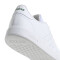 Championes de Hombre Adidas Advantage Base 2.0 Blanco - Verde
