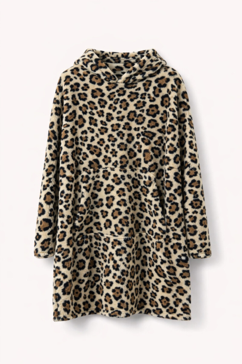 PIJAMA HOODIE ANA - MARRON 