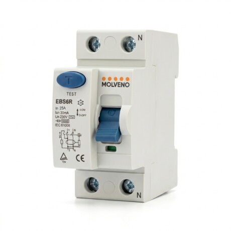INTERRUPTOR DISYUNTOR DIFERENCIAL Interruptor Disyuntor Diferencial 2P 25A 30mA
