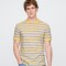 F-LOGO PK POLO YELLOW STRIPE