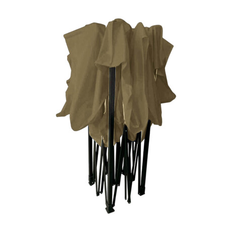 Gazebo 2x2mt Toldo Carpa Uv30 Impermeable Resistente Beige